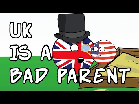 UK's parenting issues - Countryballs