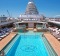 The pool deck.