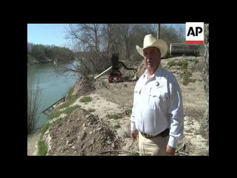 Ranchers along the border between Texas and Mexico say they're being threatened by drug cartels runn