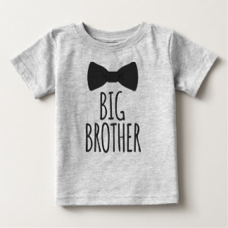 Big Brother Bowtie Baby T-Shirt