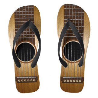 Custom Guitar Flip Flops