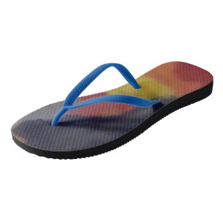 Multicolour flip flops