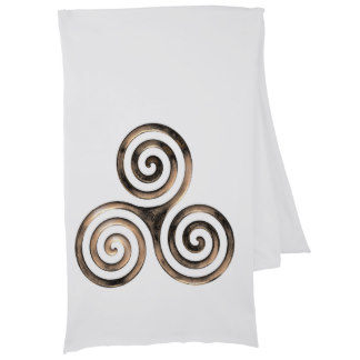 Celtic Tri-Spiral Scarves