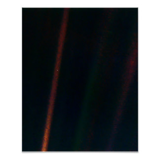 Pale Blue Dot Clean Poster