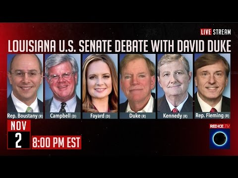 Louisiana U.S. Senate Debate with David Duke