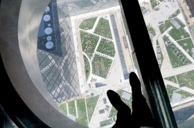 OMA CCTV headquaters in Shanghai added green space to the poluted ciy by creating gardens on its terraces. Liveable ...