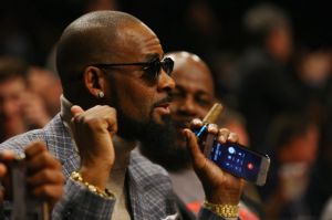 NEW YORK, NY - NOVEMBER 17:  Singer R. Kelly attends the Brooklyn Nets vs the Atlanta Hawks  at The Barclays Center on ...