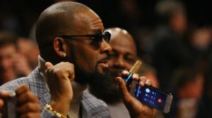 NEW YORK, NY - NOVEMBER 17:  Singer R. Kelly attends the Brooklyn Nets vs the Atlanta Hawks  at The Barclays Center on ...