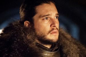 In the dark: Kit Harington as Jon Snow in <i>Game of Thrones</i>.