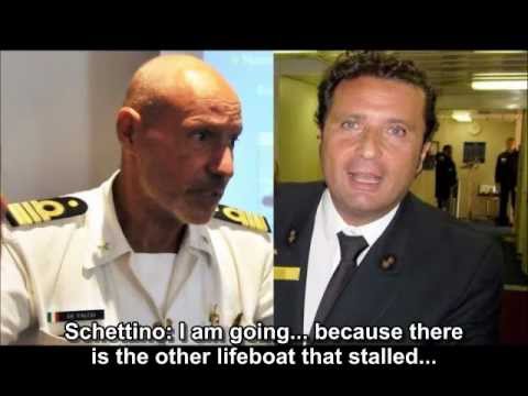 Telephone call between Costa Concordia Captain and Italian Coast Guard (ENGLISH SUB)