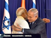 Saffron Swastika Hugs The Star of David