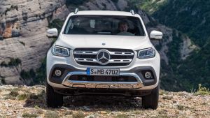 Mercedes-Benz X-Klasse ? Exterieur, Beringwei? metallic, Ausstattungslinie POWER // Mercedes-Benz X-Class ? Exterior, ...