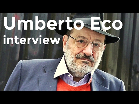 Umberto Eco interview on Charlie Rose (1993)