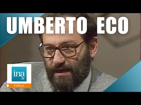 Umberto Eco "Le Nom De La Rose" | Archive INA