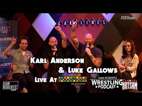 Luke Gallows & Karl Anderson - Live w Sam Roberts - Bullet Club, The Fink, etc