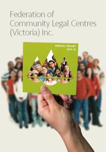 Federation of Community Legal Centres Annual Report 2014-15