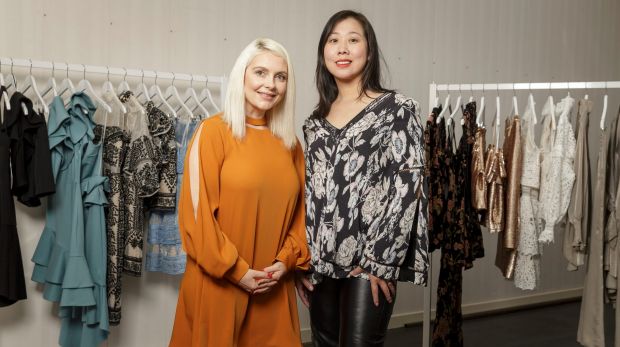 Katie Pratt and Amy Li are the owners of Elliatt. The fashion label launched in China 18 months ago.