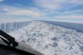 Trillion-tonne Larsen C ice shelf in Antarctica in February before it broke away earlier this month.