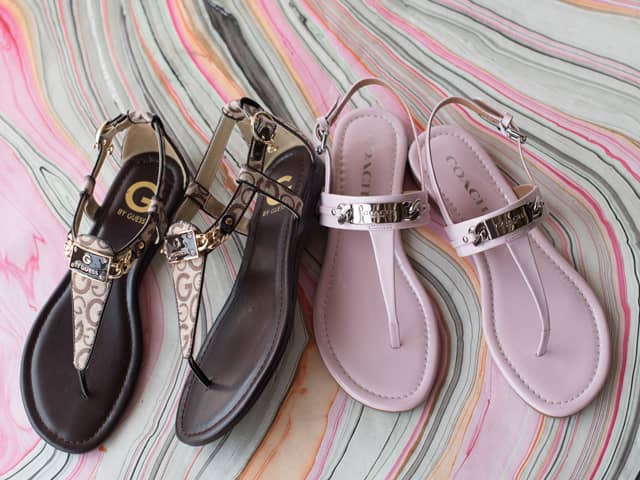 A 7/19 - COACH And G By GUESS Sandals