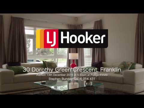 30 Dorothy Green Crescent, Franklin