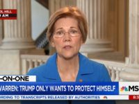 Elizabeth Warren: ‘I’d Be Very Glad for Jeff Sessions to Quit’