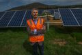 Impact investment group head of renewable infrastructure Lane Crockett. The company owns and operates the Mt Majura ...