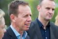 The Greens' Shane Rattenbury, left, with Labor leader Andrew Barr. Mr Rattenbury chairs the inquiry into a corruption ...