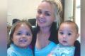 Whitney Joy Penny, 22, and her two children.