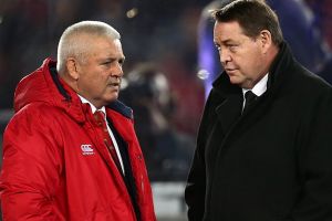 Shock to the system: The All Blacks got a stern test from the Lions but coach Steve Hansen says it will be a wake up call.