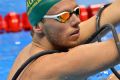 Australian swimmer Thomas Fraser-Holmes, pictured in Rio last year.