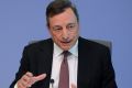 "We need to be persistent and patient and prudent, because we're not there yet," Draghi said in reference to inflation.