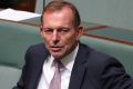 Former prime minister Tony Abbott can't keep his head down.