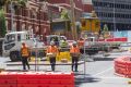 Work begins on the  the new CBD North Station.