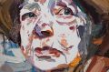 Margaret Olley by Ben Quilty, winner of the Archibald Prize in 2011. 