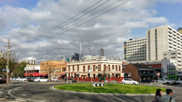 The Corkman Irish pub in Carlton, built in 1857, as it was last October.