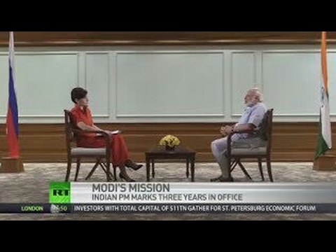 NARENDRA MODI interview with RUSSIAN  MEDIA