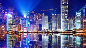 Hong Kong's Symphony of Light.