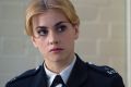 Stefanie Martini as Jane Tennison, the character made famous by Helen Mirren, in Prime Suspect 1973.