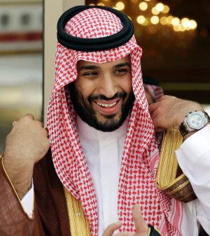 Crown prince Mohammed bin Salman.