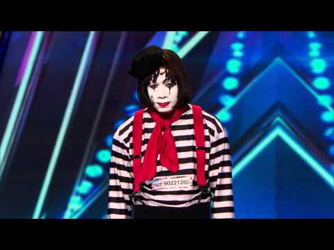 America's Got Talent S09E01 Larry the Mime Prank