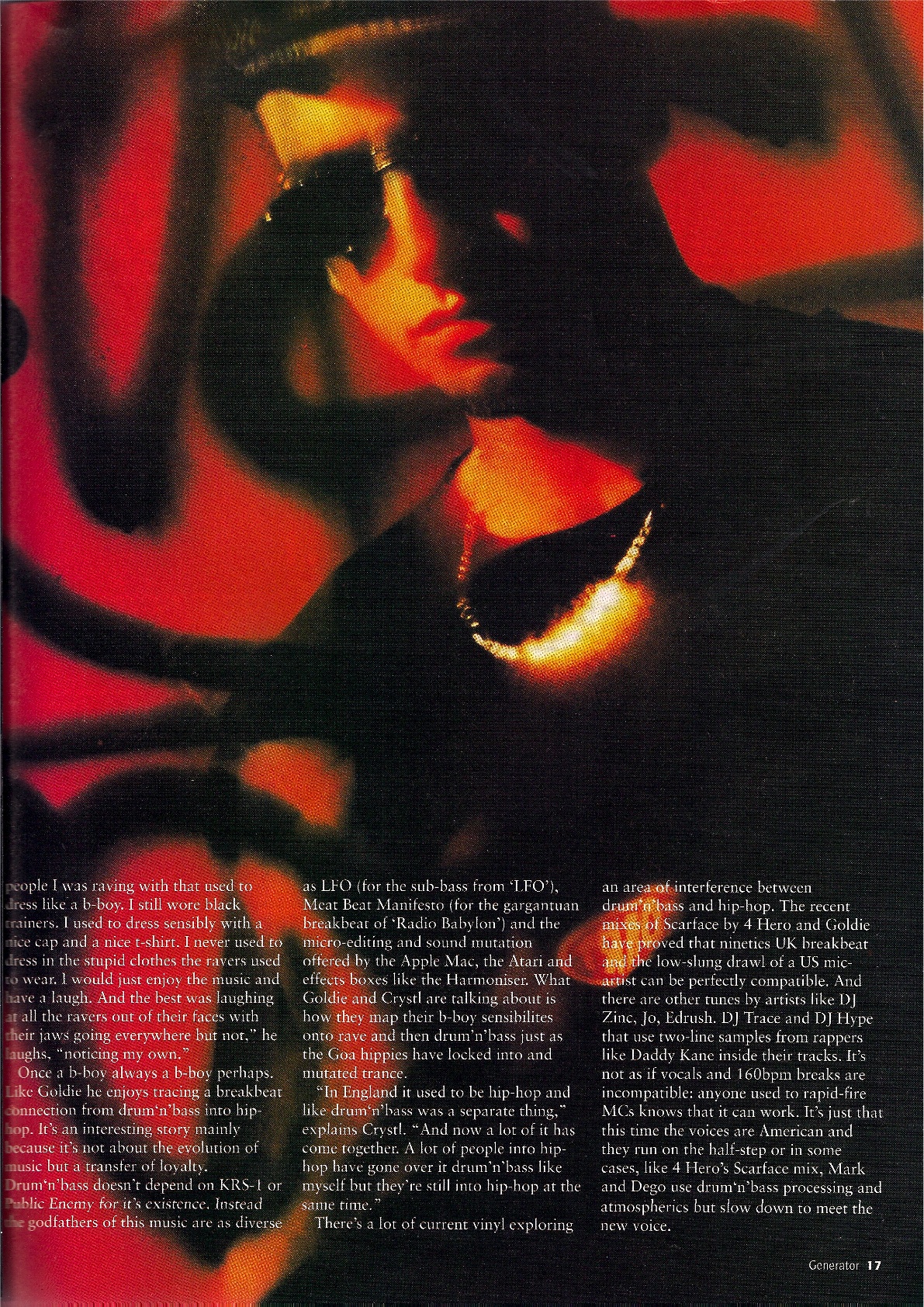 DJ Crystl Interview – Generator Mag 1995
