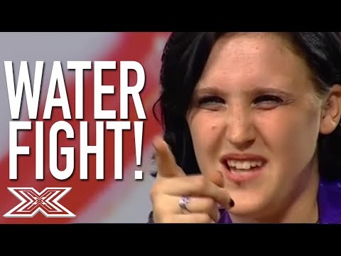 The Angriest Contestant Ever VS. Louis Walsh! | X Factor Global