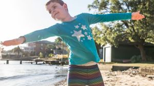 Seven-year-old Nicholas Demetriou hasn't got time for gender stereotypes. He chooses clothes that he likes, regardless ...