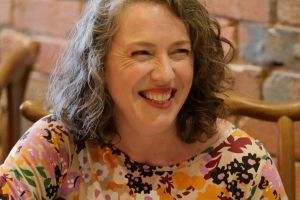 Singer and writer Angie Hart at lunch at Hutong Dumpling Bar, Melbourne.