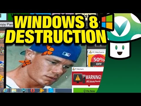 [Vinesauce] Joel - Windows 8 Destruction