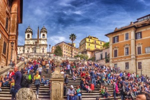 Make sure you leave time to soak up the delights of Rome's Spanish Steps. 