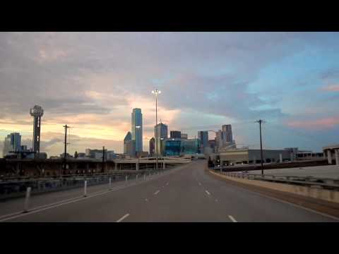 Dallas City Center at Night