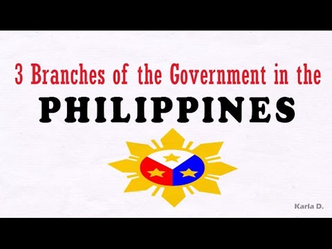 3 Branches of the Philippine Government