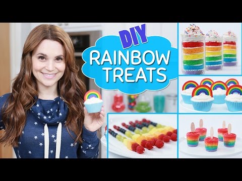 DIY RAINBOW TREATS