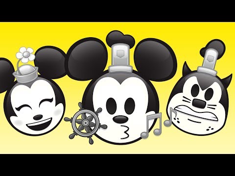 Steamboat Willie As Told By Emoji | Disney